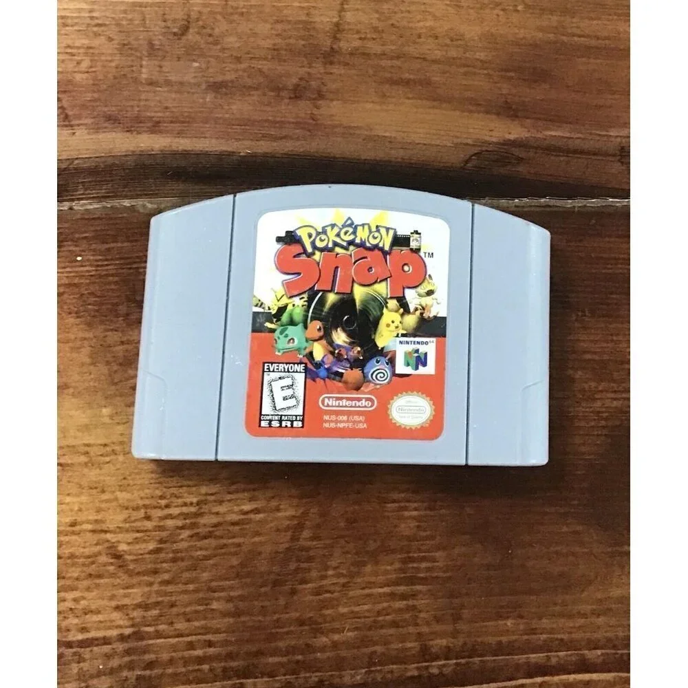 Nintendo 64 Games: Pokémon Snap & NASCAR 99